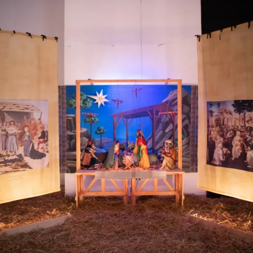 italian vision of nativity scene