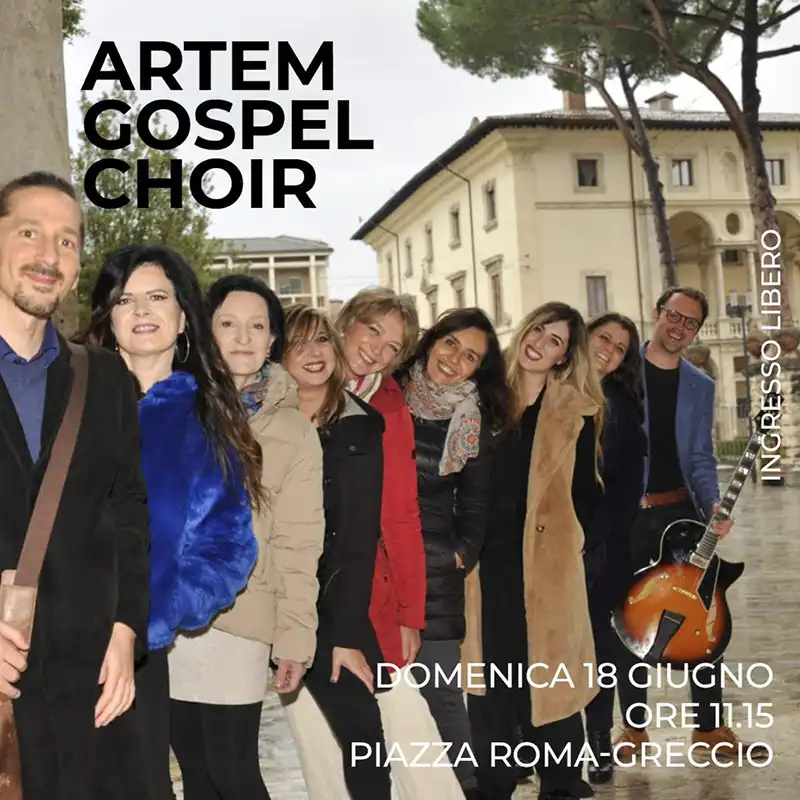 artem gospel choir 18 giugno greccio 2023